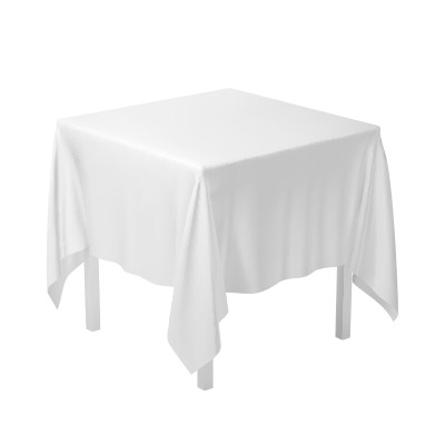 Tischdecke Weiß